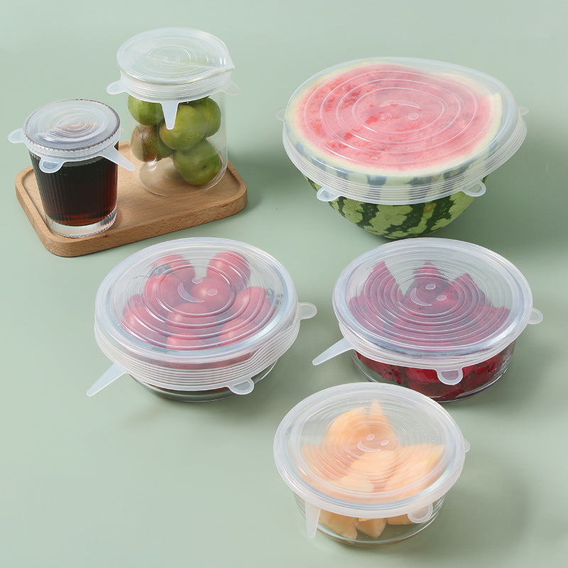 Food Reusable Stretch Silicone Food Covers