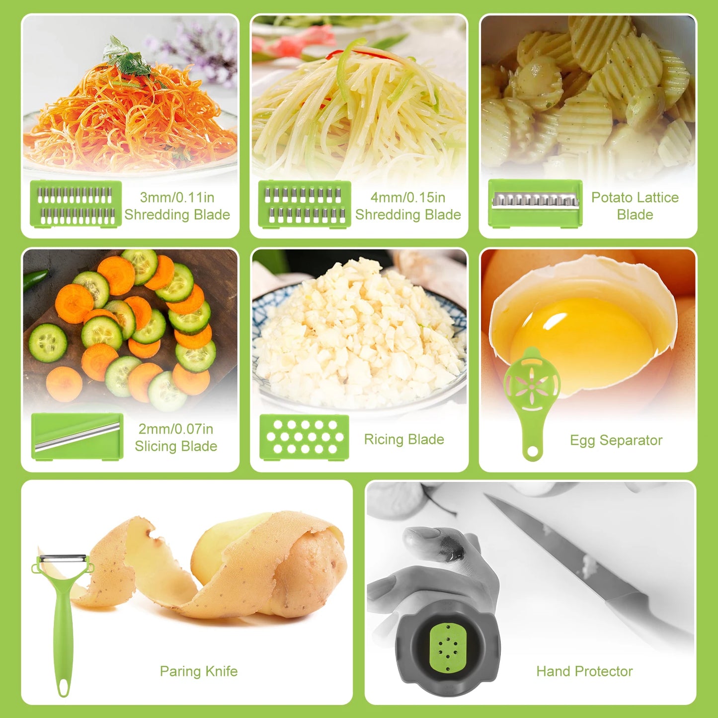 11-in-1 Multifunctional Vegetable Chopper