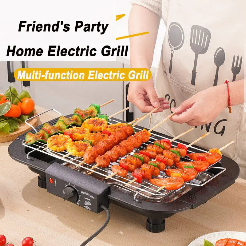 Electric Non-Stick BBQ Grill