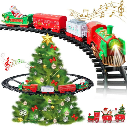 VATOS Christmas Tree Train Set