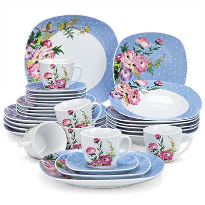 VEWEET Porcelain Tableware Set